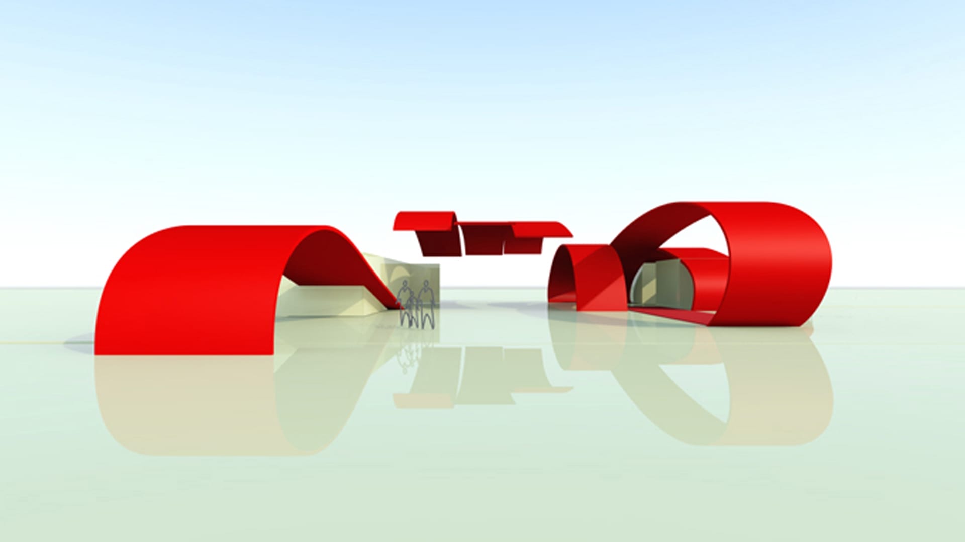 lostinarchitecture_Austrian Research_concept_fassade_Entrance Area_front