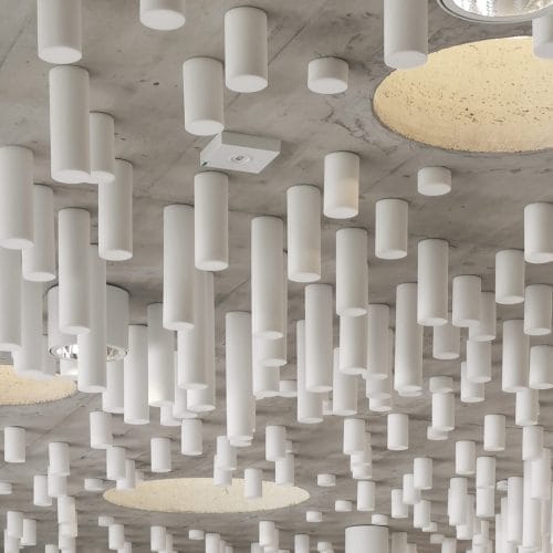 lostinarchitecture_HOM_Detail Foyer Akustik Deckendesign