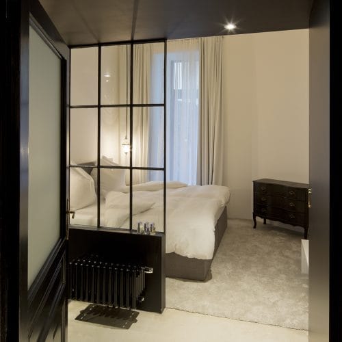 Boutiquehotel Zimmer im Leerstand Erdgeschoßzone Wien