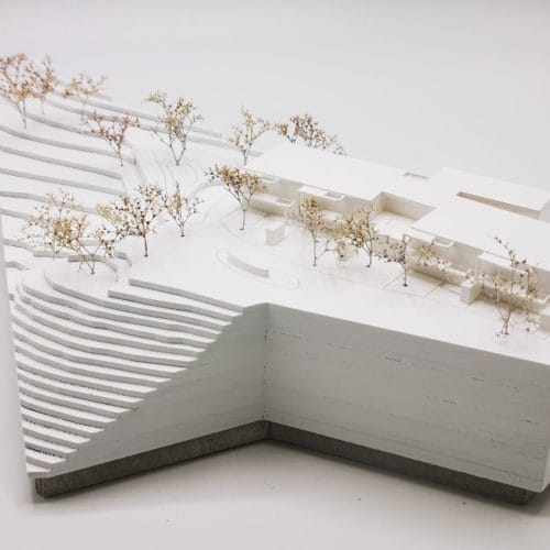 lostinarchitecture_Wettbewerb_Kindergarten ISTA3_Klosterneuburg, Modellfoto